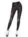 Produktbild Teufel Mode Steampunk Frauen Gothic Weinlese Schwarze Hosen Damen Straßen Niet Lange Hose Leggins Strumpfhose.