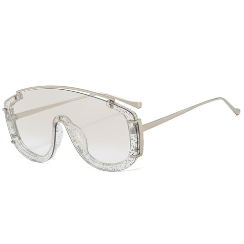 Lunettes de soleil pour les femmes protection maximale grand cadre siamois vintage