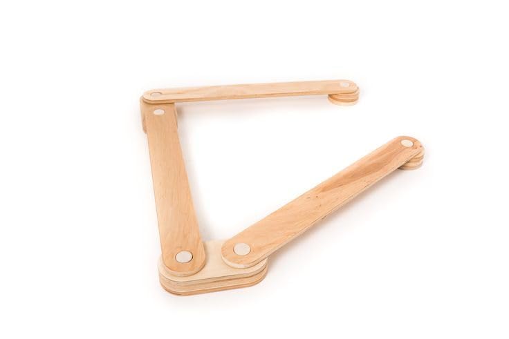 MYLAWOOD Toys Montessori Wooden Balance Beam for Kids, Toddler Gymnastics Adventure Course, Various Combination Methods Toddler Toys for Age 3 & Above (7 pcs)-image-8