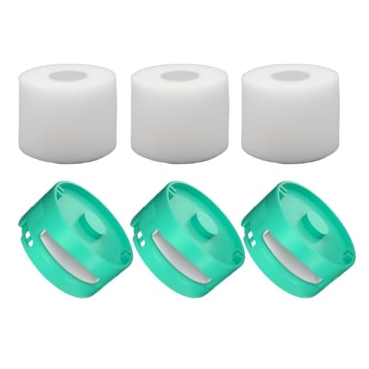 Aoydr 6 Pack Vacuum Filters Replacement for Shark Navigator Deluxe Upright Models NV42, NV44, NV46, UV402, Replaces Part XFF36