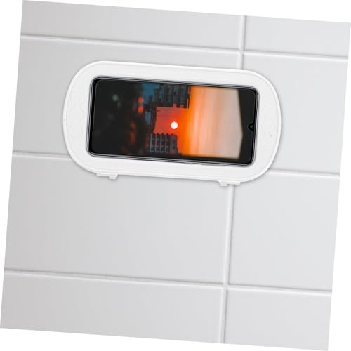 Soporte para teléfono de ducha impermeable que evita caídas y salpicaduras 8