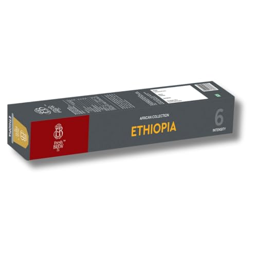 Image of Fresh Brew Co. World Coffee: Ethiopia | Intensity 6 | Aluminium Capsule