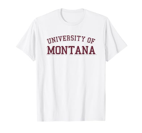 University of Montana Grizzlies Block Arch T-Shirt
