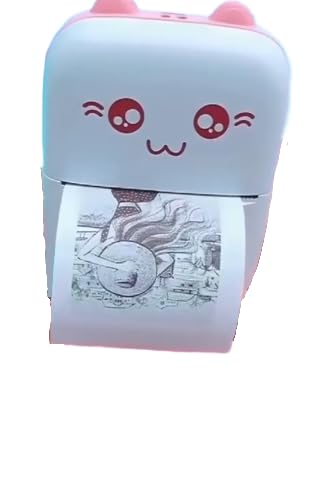 Original Pocket Mini Bluetooth Thermal Printer – Wireless Smart Printer for Photos (Includes 1 Roll Paper) iOS and Android