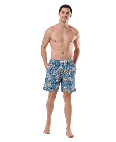 Image of Speedo Men's Recycled Polyster Printed Leisure Watershorts
