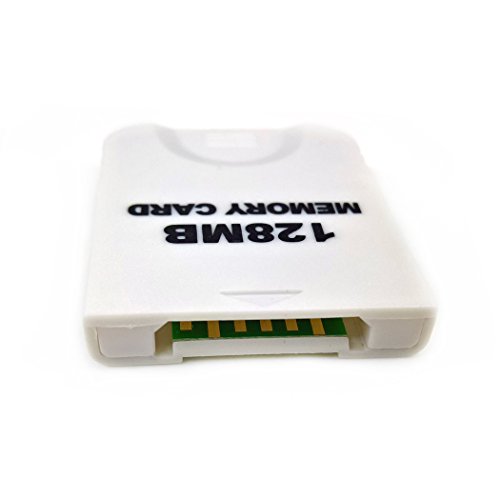 Aoyoho White 128Mb Gaming Memory Card Compatible Wii And Gamecube #TOP1