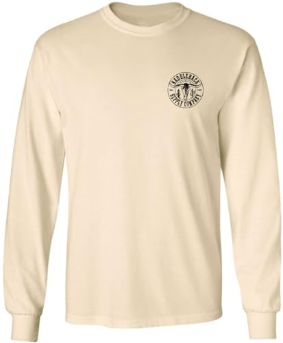 Saddleback Supply Men's Desert Skull Logo Long Sleeve Tees2