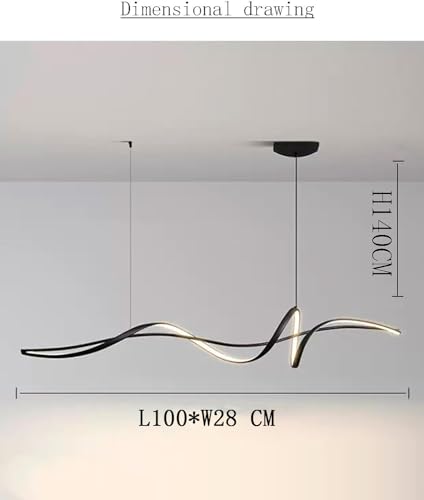 Lustre de table à manger réglable pour résoudre les problèmes d'éclairage