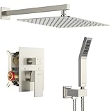 SR SUN RISE 12-Inch Brushed Nickel Combo