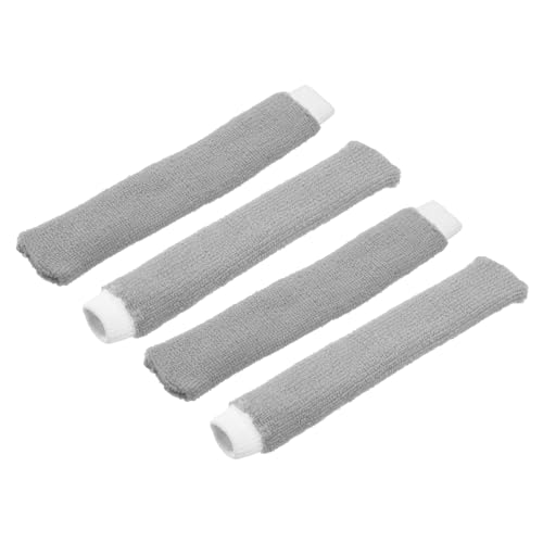 M METERXITY 4 Pack Badminton Towel Overgrip, Nylon Anti-Skid Sweatband Tennis Racquet Grip