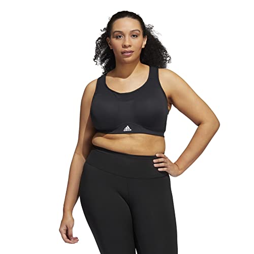 adidas Women's Tlrd Impact Training High-Support Bra, Black, (XX-Small) A/B