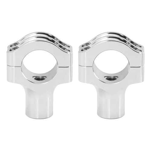 Abrazadera cromada de alta resistencia para manillar de 32mm