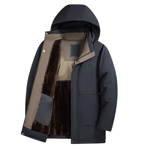 Blouson moto hiver pour homme veste chaude polaire de mi-saison