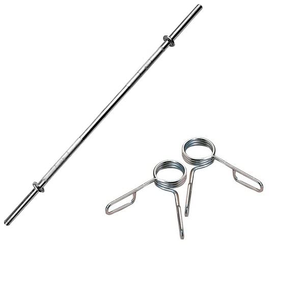Body Maxx Weight Lifting Rod Barbell Size 4 Feet 23 MM Spring Locks (B0B7GB34Z9) Amazon Price History, Amazon Price Tracker