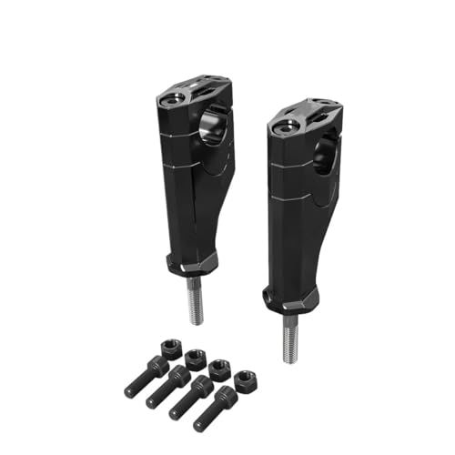 Rehausseurs De Guidon 20 Mm Tenere 700 Aluminium Usiné Robuste