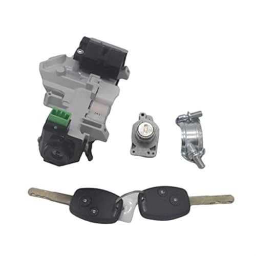 Kit serrure AL151B avec contacteur d'allumage et barillet de porte pour puces 46