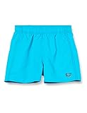 Material resistente al cloro ARENA Bañador Fundamentals Solid Boxer, Hombre, Turquoise/Navy, 6-7