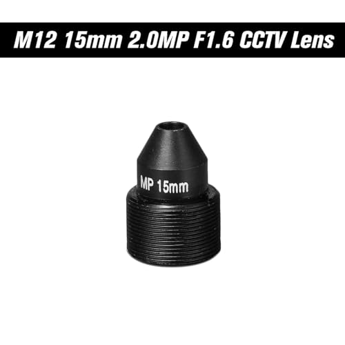 Lente Estenopeica 15mm Cámaras de Seguridad 2.0 Megapixel 1/2.7 Pulgadas Apertura F1.6 CCTV 6