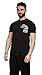 Cavalli Class Black Tiger Head Chest Motif Fashion T-Shirt-L for Mens, Large