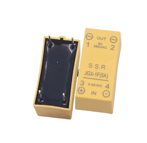 Relé de estado sólido JGX-1F 5A DC a AC de un canal