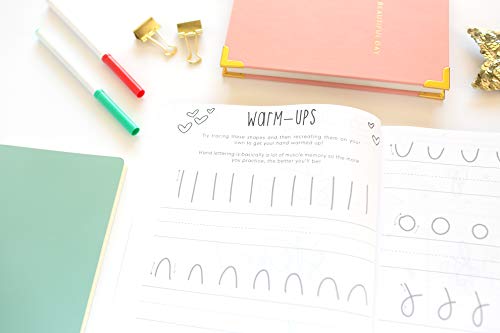 Hand Lettering And Modern Calligraphy For Kids: A Fun Step By Step Guide And Practice Workbook For Beginners And Children Ages 8 And Up #TOP5