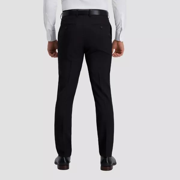Men's Stretch Slim Fit Dress Pants -3