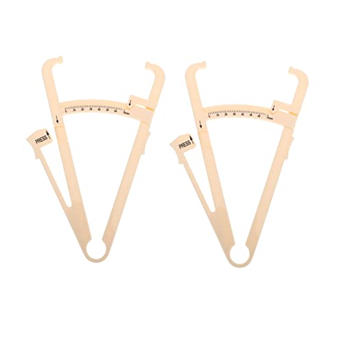 GOOHOCHY Measure Device 2pcs Caliper Millimeter Scale Simple Design for Easy Use and Portability