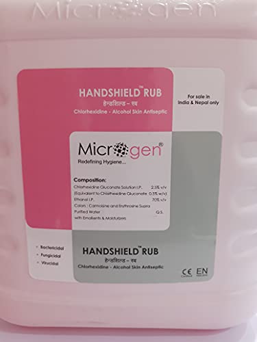 Image of Microgen Handshield Rub 70% Ethanol Based Hand Rub 5 Liter