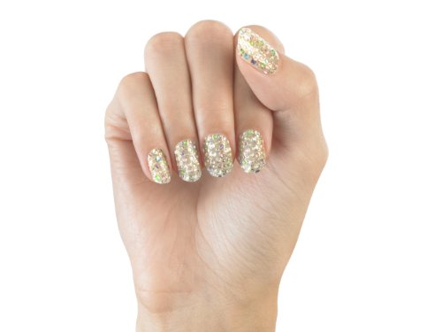 Elegante tocco Nail Envy Wraps Bling, granelli di
