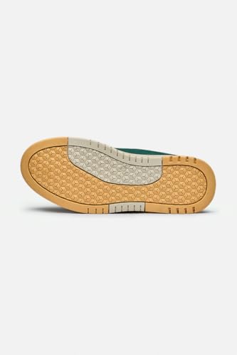 Image of SNITCH Men Mules | Backless Sneaker for Men with Suede PU Upper & Perforated Toe | TPR Sole Casual Shoes with Traditional Laces & Round Toe Design for Everyday Casual Wear