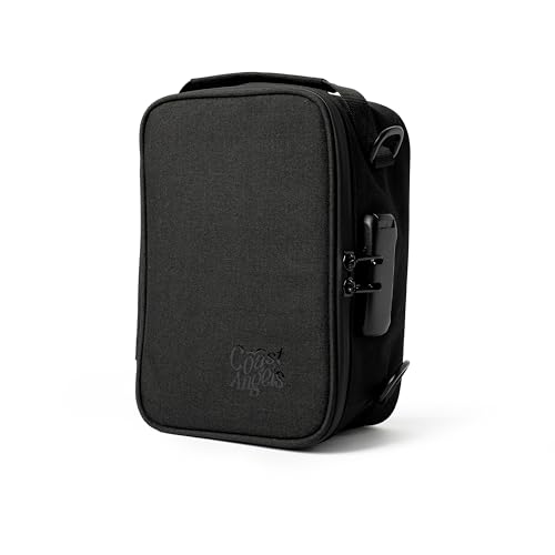 COAST ANGELS Geruchsdichte Tasche mit Schloss – Geruchsdichte Box und Abschließbare Tasche mit Zahlenschloss für Zuhause, Reisen und Geschenke