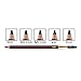1 pcs Makeup Eyebrow Enhancer 12H Long Lasting Sweat &Waterproof Eyebrow Pencil Pen Dark Brown Eye Brow Pencil 5 Colors to Choose (2# Dark Brown)