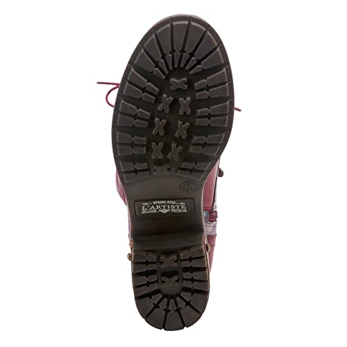 Spring Step L'artiste Women's Iconic Bootie Red Multi Eu 36 / Us 5.5-6 #TOP5