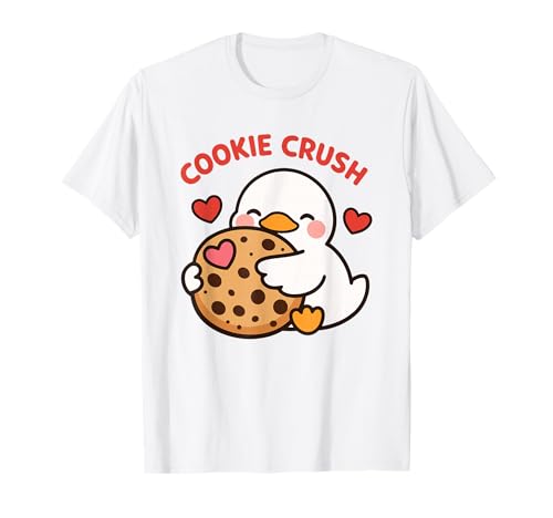 Cookie Crush Cute Kawaii Oie Sweet Love Design T-Shirt