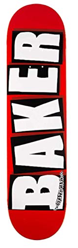 Baker Skateboards Deck(White Logo,8.125")