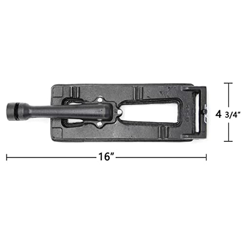 Shengyongh Cc29251 (3-Pack) 16 Inch Cast Iron Burner Replacement Parts For Members Mark Y0101Xc Y0660Lp Y0600Lp2 Y0005Xc-2 Sam's Club, Grand Hall Y0005Xc, Y0005Xc-1 Cisc Gas Grill #TOP1