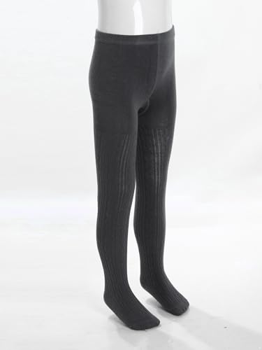 JanJean Kids Girls Ballet Dance Tights Cable Knit Pantyhose Toddle Cotton Soft Footed Tights Warm Leggings Stockings4