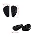 Socket Style Triangular Sunglasses Nose Pad Black Nose Pad Soft Silicone Nose Bridge Replacement Sunglasses Leaf Nose Pad 2pairs