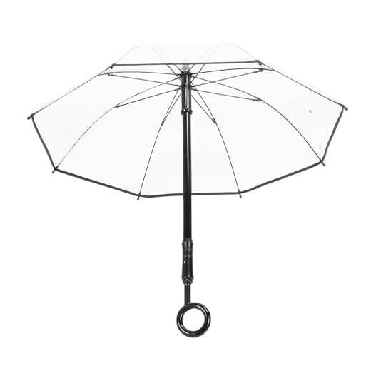 Best umbrella jokes Transparent Water Spraying Umbrella