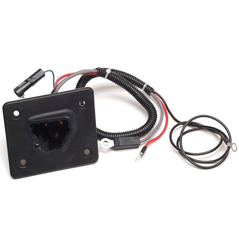 Dr.Acces Golf Cart 48V Delta-Q Charger Receptacle for EZGO RXV Carts 2008+Replace OEM#602529