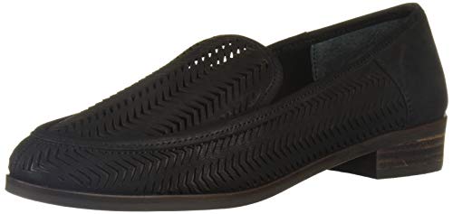 Lucky Brand Women's Camdyn Loafer Flat, Black, 7.5 M US