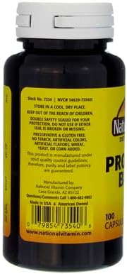 Miniatura 7 de Nature's Blend Mezcla probiótica 2 millones de CFU 100 cápsulas, color blanco