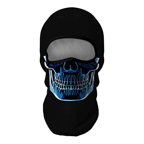 Image of Skull Full ski Mask, 3D Balaclava, UV Sun Protection,Motorcycle /Ski /Scarf /Cycling /Fishing for Men