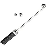 Dent Removal Tool for Trumpet,Professional Wind Instrument Dent Correction Kit,Brass Instrument Dent Repair,with Long Handle & 3 Spheres for Brass Instruments