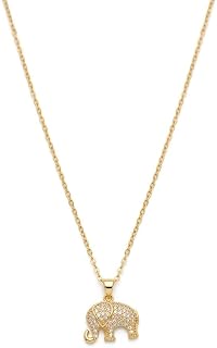 GemGleam Crystal Pendant Chain Necklace | Gold Plated Chain with Locket for Women | Waterproof - Anti-Tarnish | Hypoallerg... Price In India