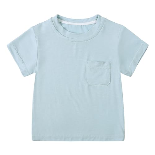 Kids Boys 2025 Summer Tops Short Sleeve Casual Sports Loose T Shirts Trendy Loose Fit Cute Cool Tshirt Tees Shirts