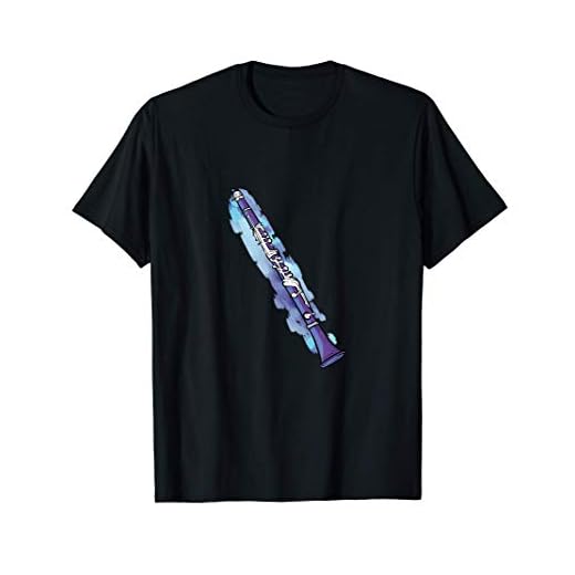 Clarinete sonido Aura clarinete jugador Camiseta