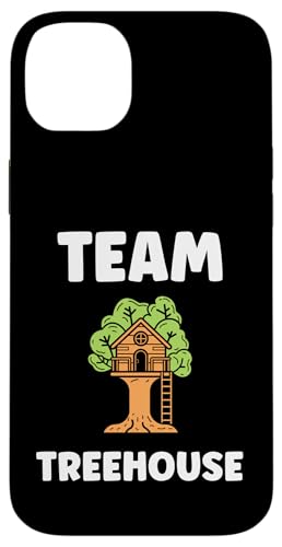 Nature treehouse in minimalist trees simple team tree house �X�}�z�P�[�X iPhone 14 Plus �p