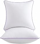 20x20 Pillow Inserts 2 Pack, Ultra-Fluffy Throw Pillow Insert for Couch & Bed, Oeko-TEX Certified Hypoallergenic Cushion Inserts, Square Decorative Pillows for Home Decor