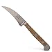 Produktbild GÜDE Solingen - Schälmesser geschmiedet, 6 cm, Olivenholz, ALPHA OLIVE, Tourniermesser, Doppelkropf, Handmade Germany